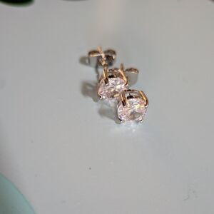 Elegant Silver Stud Earrings